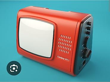 Retro dizaynlı portativ televizor – “Сапфир 401-1” Xüsusiyyətlər: -