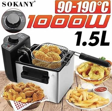 i5 9: Fritoz Sokany, 1-1.9 l, Yeni, Ödənişli çatdırılma — 2