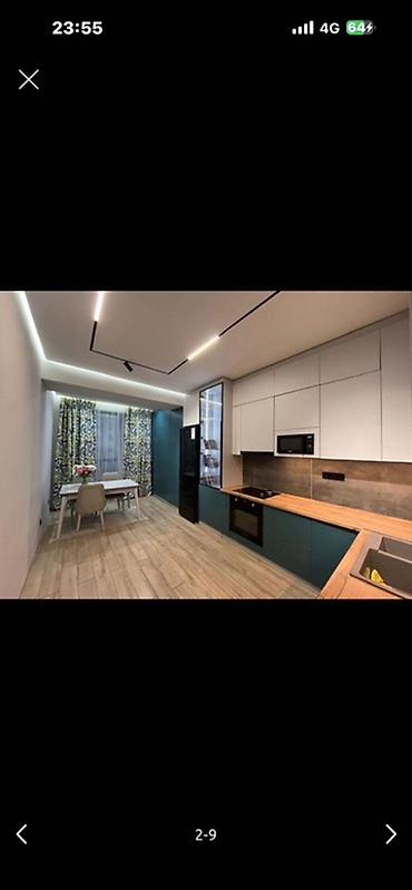 6: 1 комната, 46 м², Асанбай мкр Элитка, 6 этаж, Евроремонт — 1