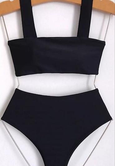 bikini: Dvodelni kupaći kostim. - Model: top ravnog kroja sa širokim bratelama — 1