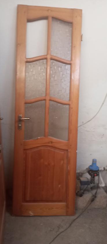 qapi ucun setkalar: Taxta şüşəli otaq qapıları - Material: təbii ağac karkas, dekorativ — 3
