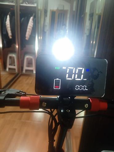 Elektrik skuteri – E-SCOOTER - Güclü LED işıqlandırma sistemi: ön