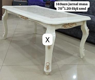 ustolar: Dördbucaq masa, Açılmayan, Təkərsiz, Zəmanətsiz — 1