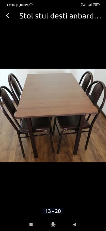 Sifarişlə masa və oturacaq dəstləri: ‼️12manatdan başlayir stullar. Stollar, Stullar. Masalar, Oturacaqlar -da lalafo.az — 15 Sifarişlə masa və oturacaq dəstləri: ‼️12manatdan başlayir stullar. Stollar, Stullar. Masalar, Oturacaqlar — 15