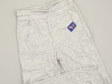 spodnie z poliestru: Sweatpants, Little kids, 7 years, 116/122, condition - Very good