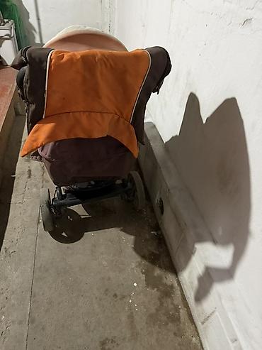 chicco ходунки: Отдам даром Коляска прогулочная Peg Perego (оранжево-коричневая) - — 3