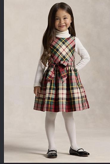 Donlar: Polo Ralph Lauren qız uşağı üçün paltar/ 1 defe ad gününde geyinilib — 2