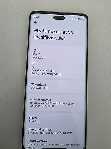 Xiaomi 13 Lite, 128 ГБ, цвет - Розовый,
Сенсорный, Отпечаток пальца, Беспроводная зарядка at lalafo.az — 6 Xiaomi 13 Lite, 128 ГБ, цвет - Розовый,
Сенсорный, Отпечаток пальца, Беспроводная зарядка — 6