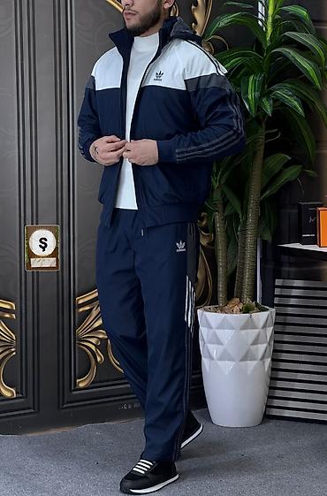 келагаи купить баку: Мужской спортивный костюм, Adidas, M, цвет - Черный — 1