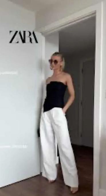 pull and bear dukserice: Zara nov top, naznačene veličine M, odgovara osobama koje nose S — 2