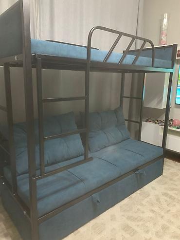 Двухъярусные кровати: Двухъярусная кровать, Новый, С выкатной системой — 10