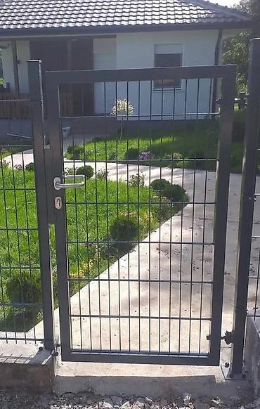 Proizvodi od rolovanog metala, metalni kanali: Panelna ograda 2d 203x250 6/5/6 mm. Panel 2d 203x250 6/5/6 mm cink+pvc — 13