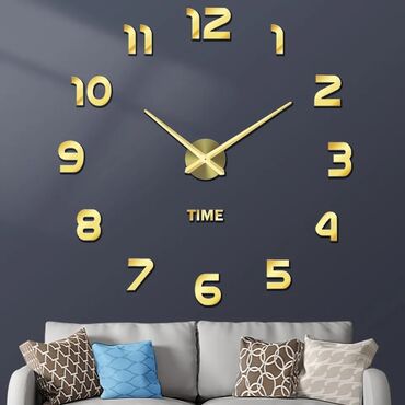 женские силиконовые наручные часы: Divar saatı 3D divar saati Rəqəmsal divar saatlari Ölçülerine göre