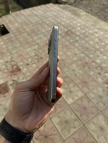 512 ssd qiymeti: IPhone 15 Pro, Gümüşü, Face ID — 4