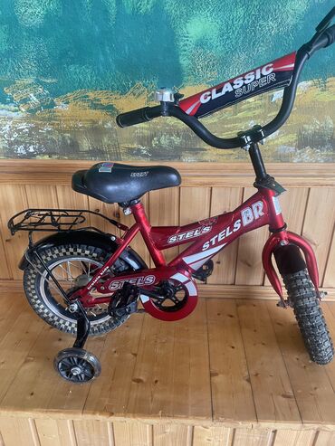 velosiped 3 teker: Yeni İki təkərli Uşaq velosipedi Stels, 12"