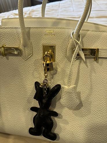 butun барсетка цена: 🔥Hermès Birkin в элегантном белом/молочном цвете. 30 x 22 x 16 см — 3