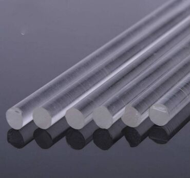 iki terefli skoc: Polikarbonat çubuqlar D= 16-100 mm L= 0,05-1 m LLC