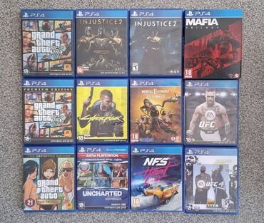 Xbox Series S: Sekillerde gorduyunuz PS4/PS5 disklerini satiram. Qeyd.(Ps4 disklerini