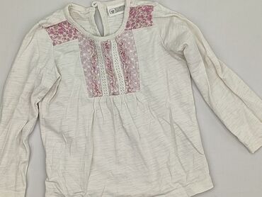 bialy sweterek 128: Блузка, 2-3 р., 92-98 см, стан - Ідеальний