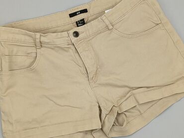 krótkie spodenki ogrodniczki: Shorts, H&M, L (EU 40), condition - Good