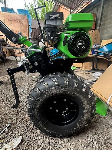 5hp: Бензиновый мотоблок HB105PRO - Двигатель: 212 см³, 9 л.с. - Запуск — 5