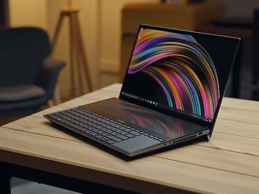 ASUS ZenBook Pro Duo 15 — мощный ноутбук с двумя экранами для