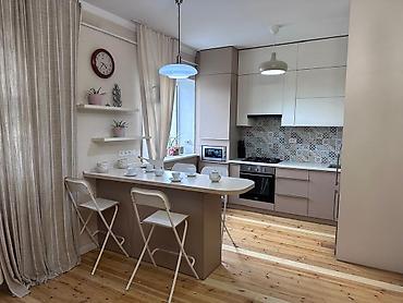 5 комнатный квартира: 4 комнаты, 85 м², Манаса/Боконбаева Индивидуалка, 5 этаж, Евроремонт — 9