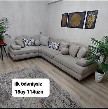 kunc divanlar kreditle: Künc divan modelləri – müasir dizayn və rahatlıq - Forması: L-şəkilli — 5