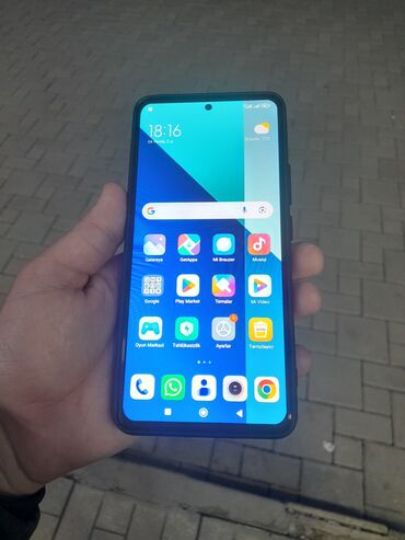 xiaomi redmi 9 qiymeti: Xiaomi Redmi Note 13, 128 GB, rəng - Qara, 
 Sensor, Barmaq izi, İki sim kartlı