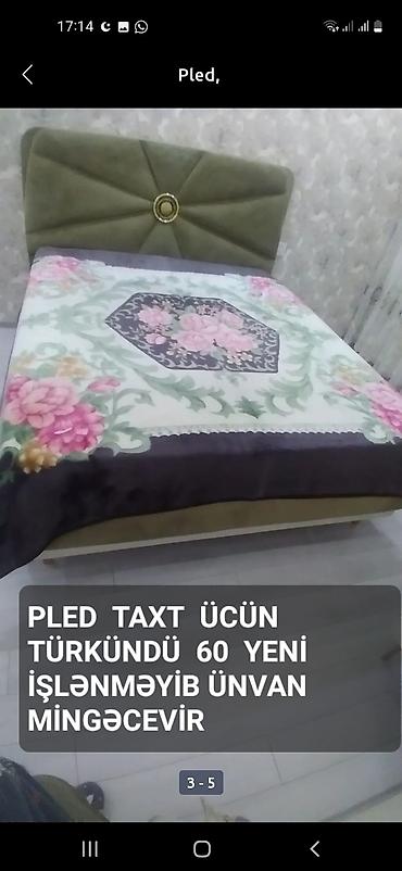 yastık: Yataq üçün Yeni rəng - Yaşıl Yataq örtüyü — 1