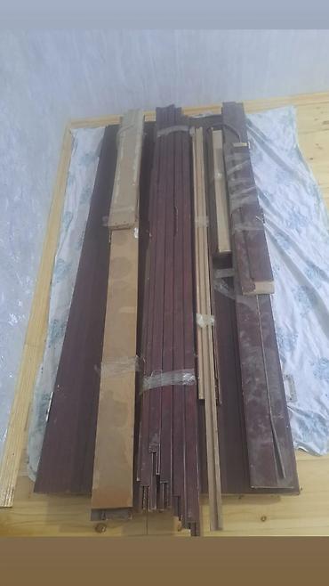 çərçivə satışı: Qonaq otağı üçün İşlənmiş Otaq qapısı 90x205 sm Çərçivə ilə, Zəmanətli, Ünvandan götürmə — 4
