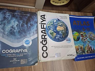 Tədris ədəbiyyatı: Məhsul: Coğrafiya üzrə dərs vəsaitləri və atlas dəsti - “Coğrafiya” – — 1