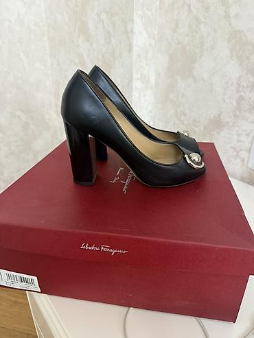 tufliler 2020: Qadın klassik açıq burunlu tufli - Brend: Salvatore Ferragamo - Rəng — 3