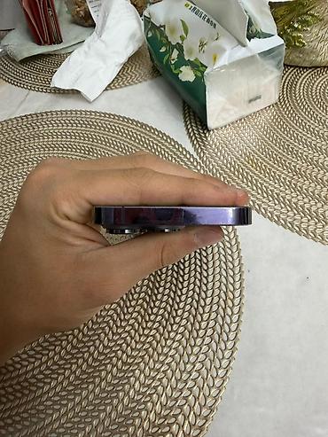 Apple iPhone: IPhone 14 Pro, Б/у, 128 ГБ, Deep Purple, Защитное стекло, Чехол, Коробка — 3