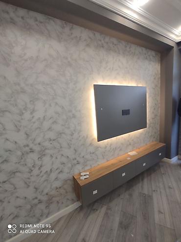 laminatın vurulması: Yeni, Düz TV altlığı, Polkalı, Laminat, Azərbaycan — 7