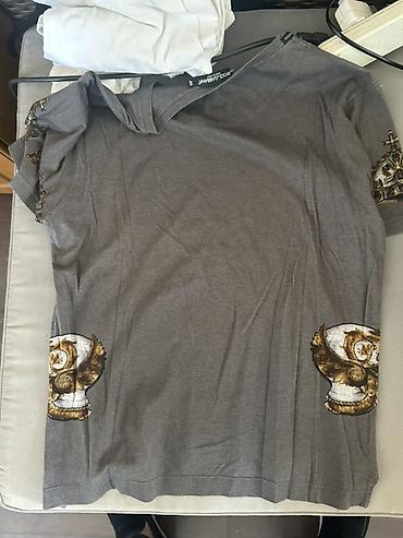 Kişi geyimləri: Futbolka, Dolce & Gabbana, rəng - Boz — 3