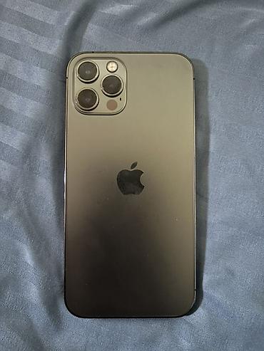 sony plays: IPhone 12 Pro, Б/у, 256 ГБ, Графит, Защитное стекло, Чехол, 76 % — 1