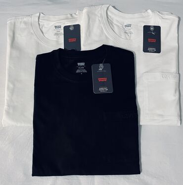 базовая футболка оверсайз мужская: Футболка M (EU 38), L (EU 40), цвет - Черный
