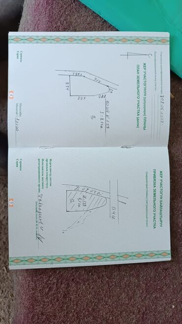 участок кут биримдик: 810 соток, Айыл чарба үчүн, Үлүштүк катыш келишими
