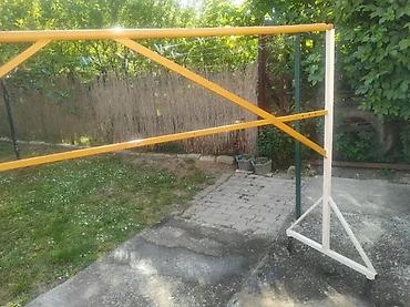 tablica kubikaze drveta: GELENDER ZA SUSENJE TEPIHA | Za sušenje tepiha na točkiće . Širina — 2
