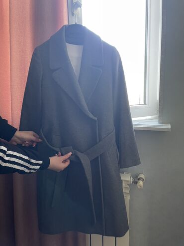 пальто: Пальто M (EU 38), цвет - Серый