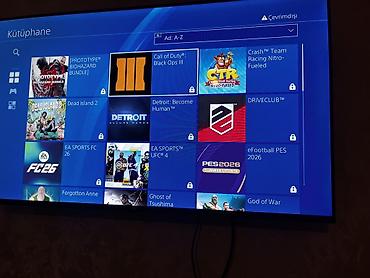 efootbal: PlayStation 4 Slim 1TB oyun konsolu - Model: PS4 Slim (qara rəng) - — 3