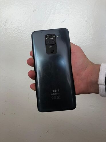 redmi note 12 turbo цена в бишкеке: Redmi, Redmi Note 9, 64 ГБ, цвет - Черный, 2 SIM