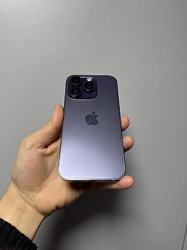 iphone 11 purple: IPhone 14 Pro, Б/у, 256 ГБ, Deep Purple, 82 % — 3