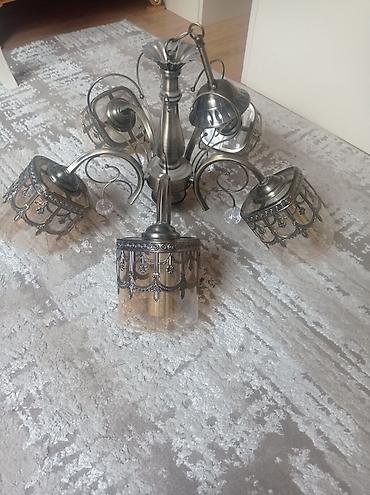 mətbəx ucun cılcıraq: Çılçıraq, 5 lampa, Metal — 4