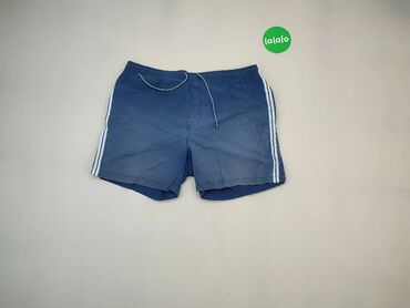 Чоловічі шорти, XL (EU 42), візерунок - Смужка, колір - Синій
