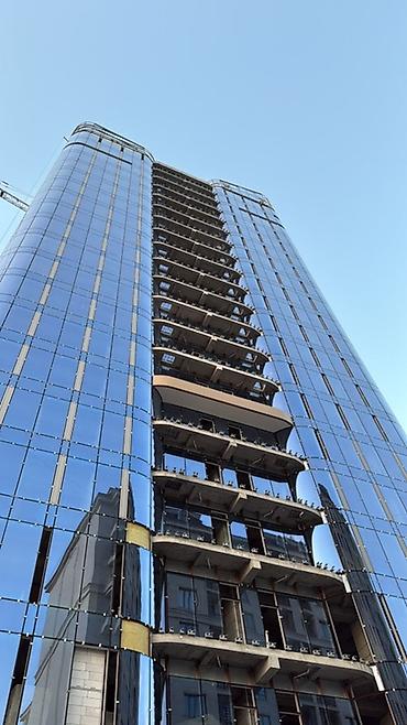 Алюминиевые композитные панели (Алюкобонд): Синий, Дерево, Установка, Гарантия, Бесплатный выезд — 14