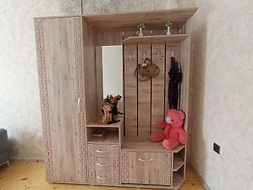 asılqan satılır: İşlənmiş, 1 qapı, Güzgülü, Açılan, Düz dolab — 1