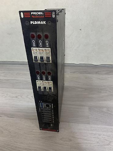 PROEL Lighting PLDM6K – 6 kanallı DMX/Analog dimmer rack modulu
