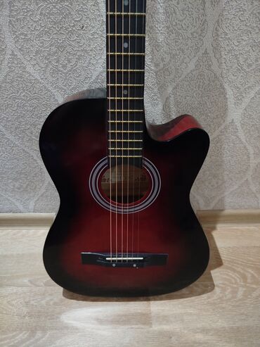 приспособления для гитары: Akustik gitara, 6 sim, Yeni, Ünvandan götürmə